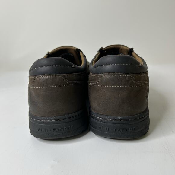 Timberland PRO Men's 12 M Branston Alloy Safety Toe Slip-On ESD Brown Moc 91694 - Picture 9 of 10